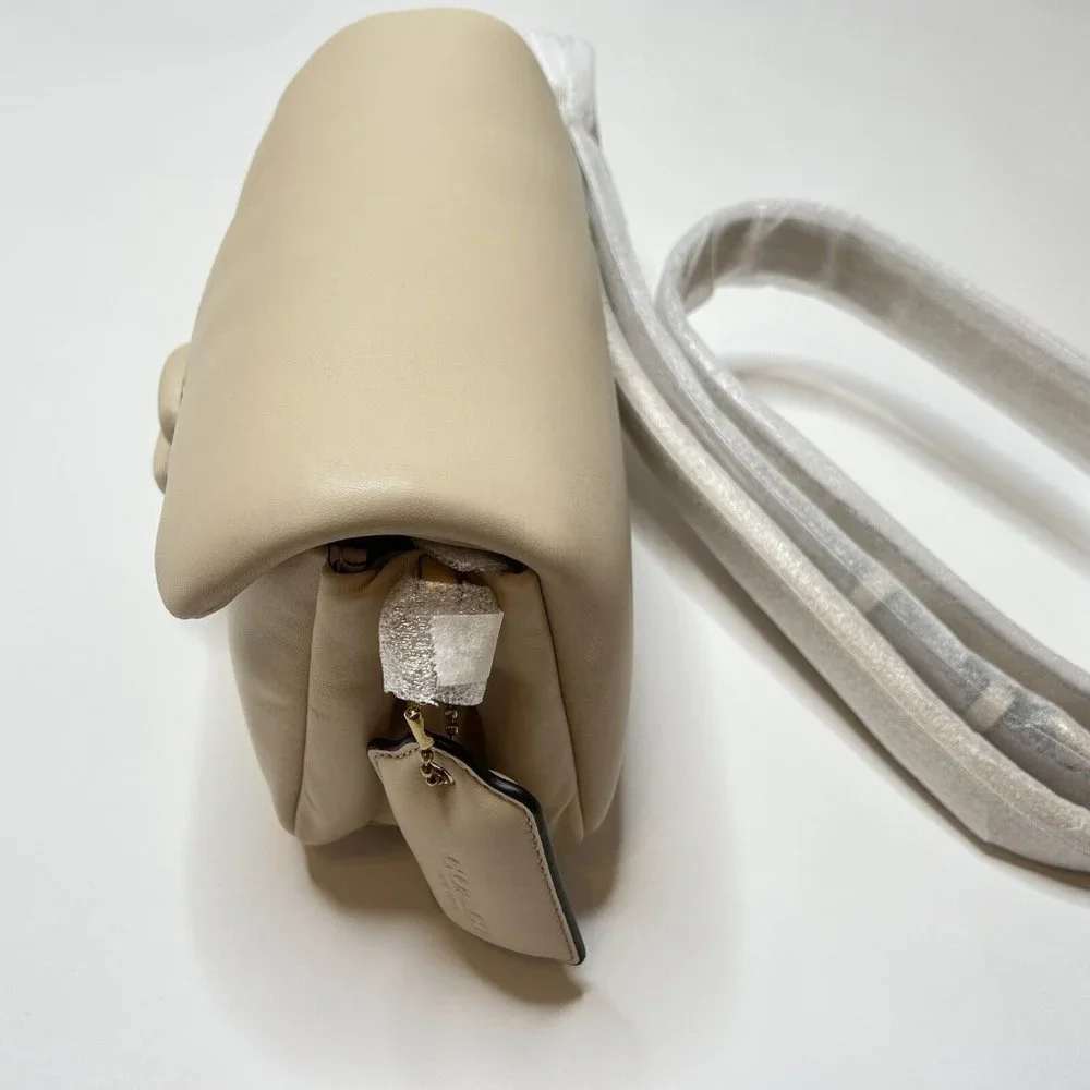 NWT $550 Coach Pillow Tabby 26 Brass Ivory C0772 Shoulder Bag Crossbody - Picture 6 of 11